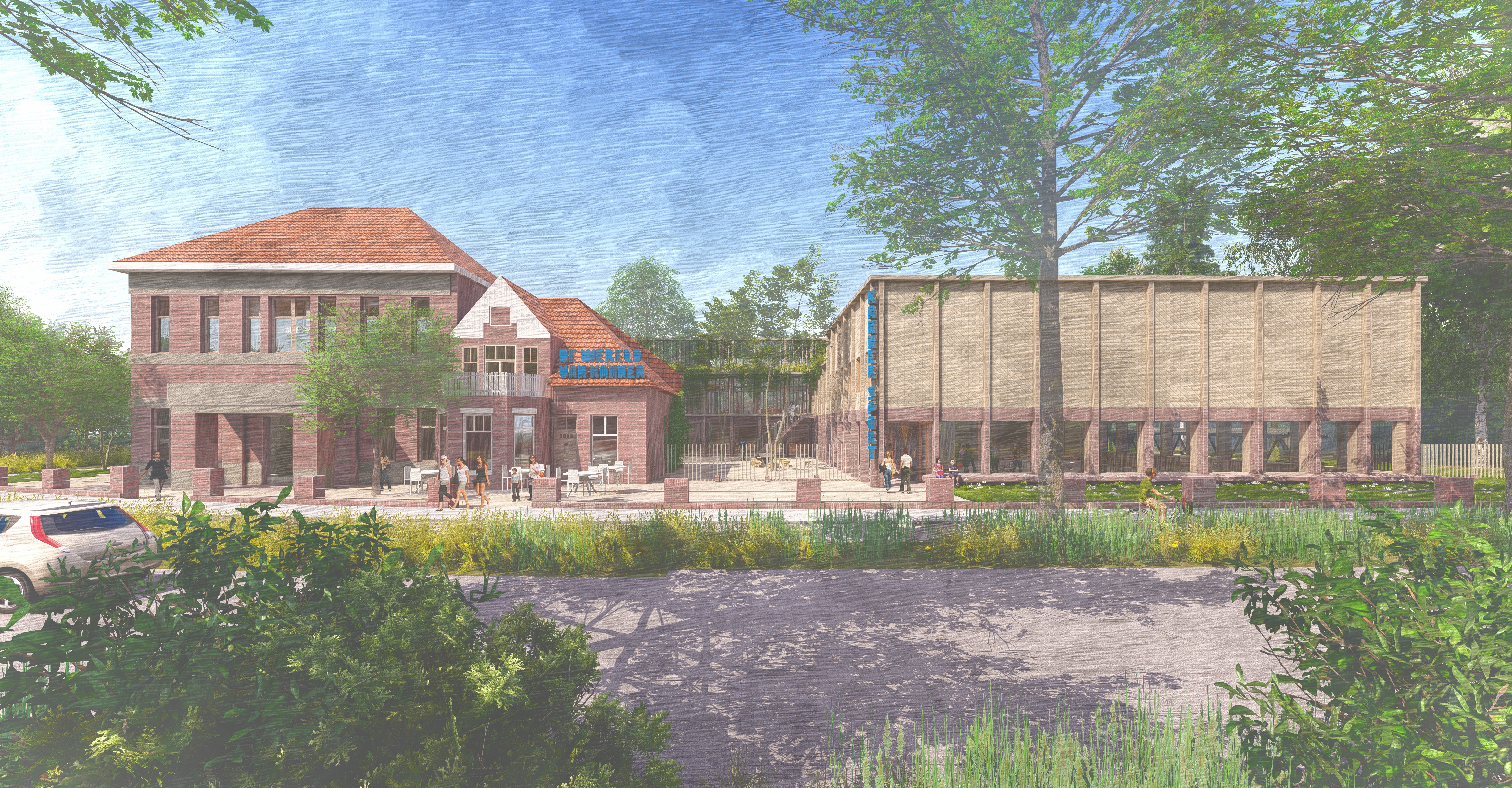 JUUL courtyard visualization